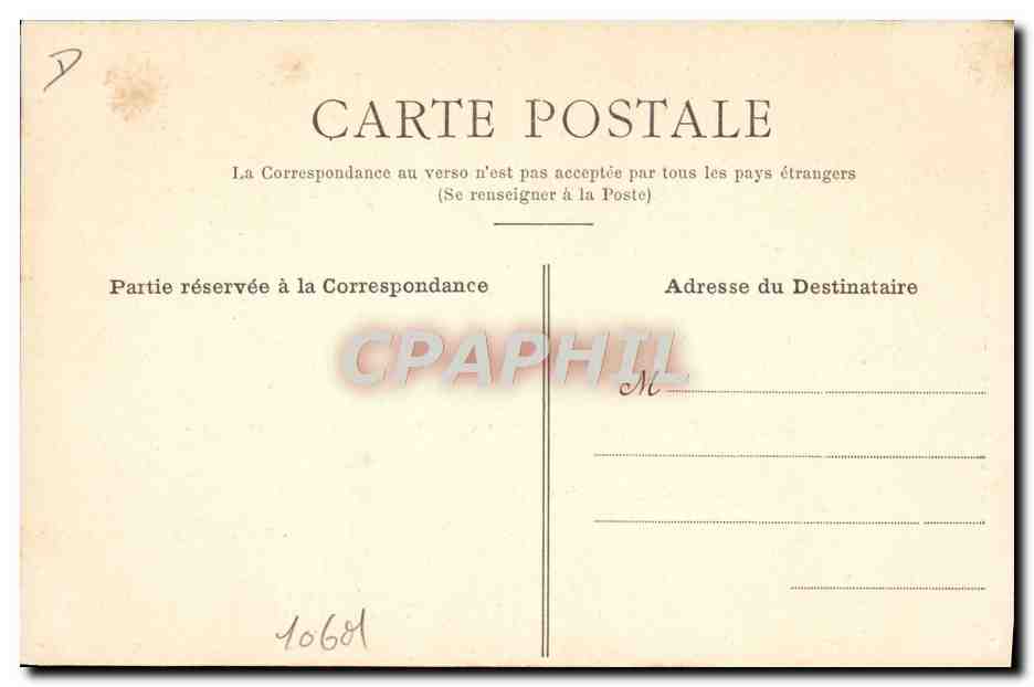 Girardot achter het stuur van zijn 100 ch* Charron-Girardot en Voigt "Mécano" — Ed. de La Havane, Tlemcen-Ferroud — Achterkant