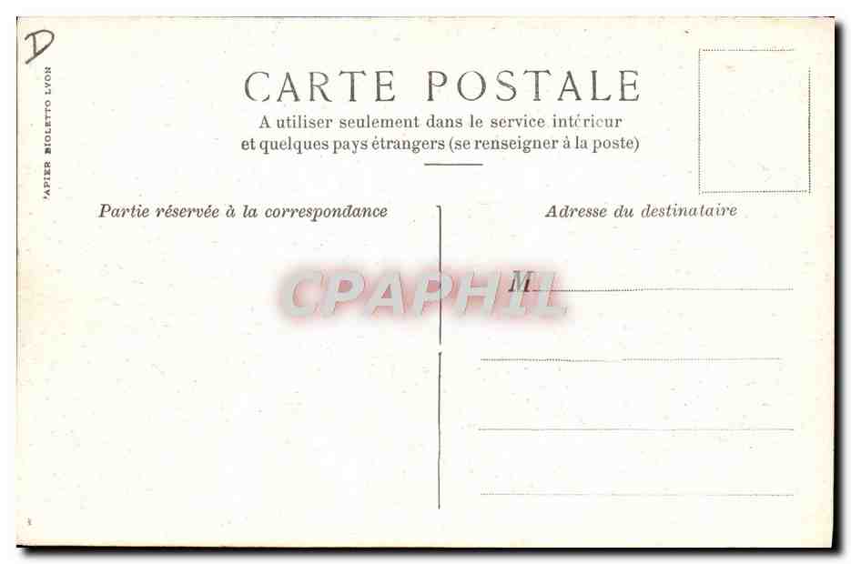 CPA Automobile Thery gagnant des eliminatoires 1905 Richard Brasier  — Rückseite