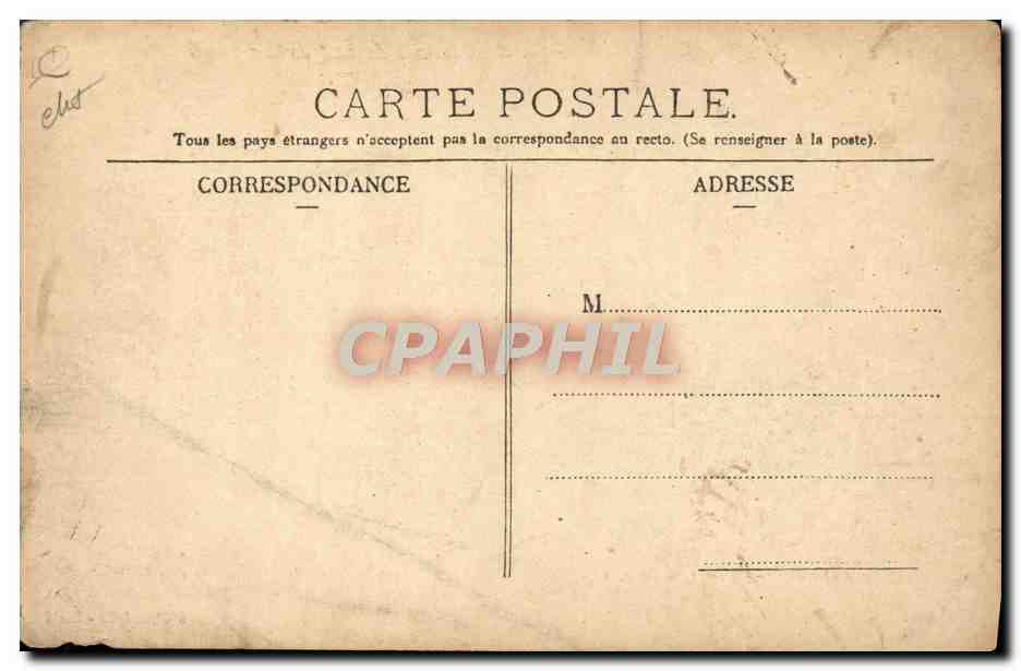Circuit de la Sarthe 1906 — Passerelle de S-Calais (La Sortie) — Équipe Bayard-C.1 — L’Hirondele - Paris — Reverso