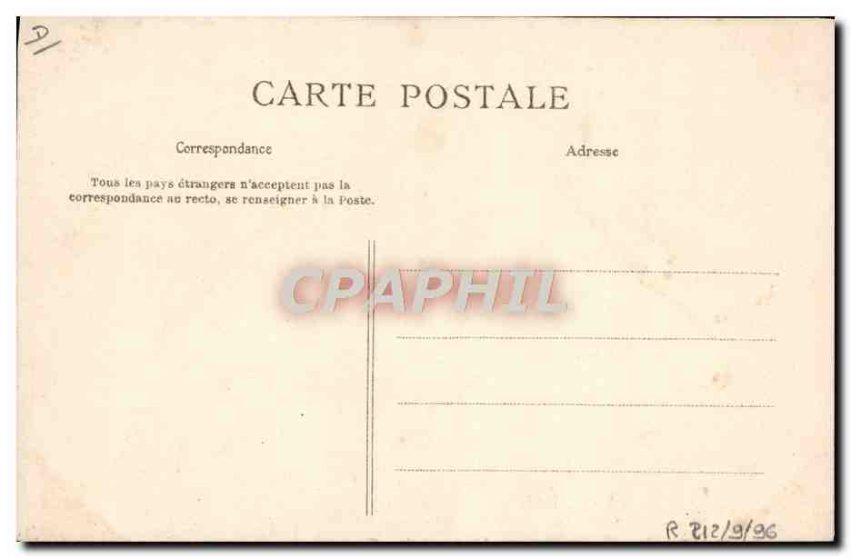 Salón del Automóvil 1905 — Exposición RENAULT FRÈRES — editor Le Deley, París — Reverso