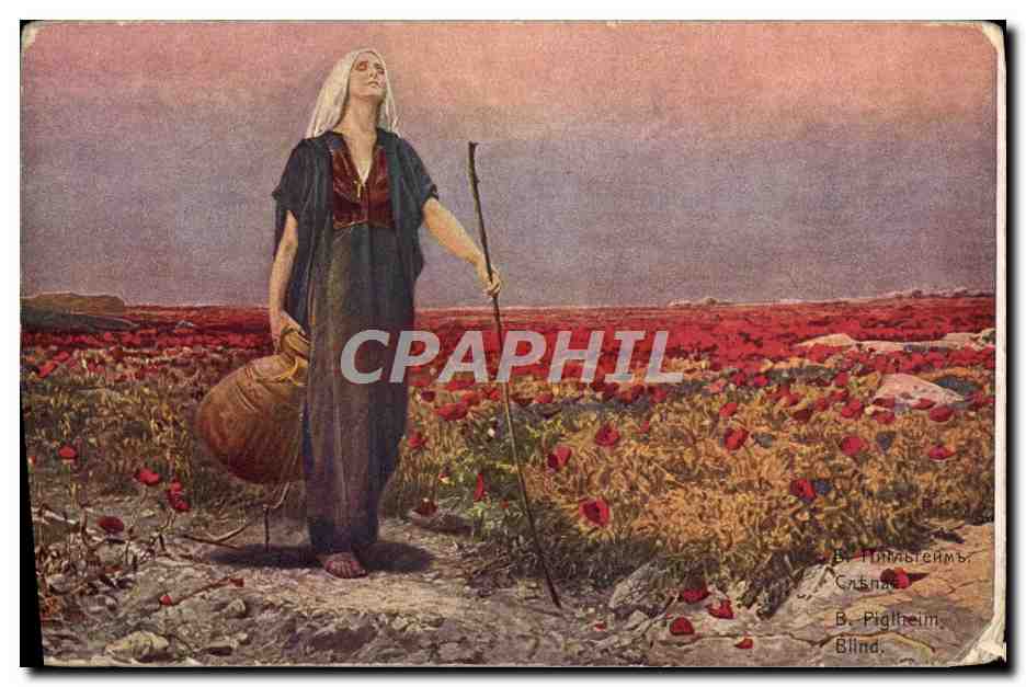 CPA Illustrateur Femme