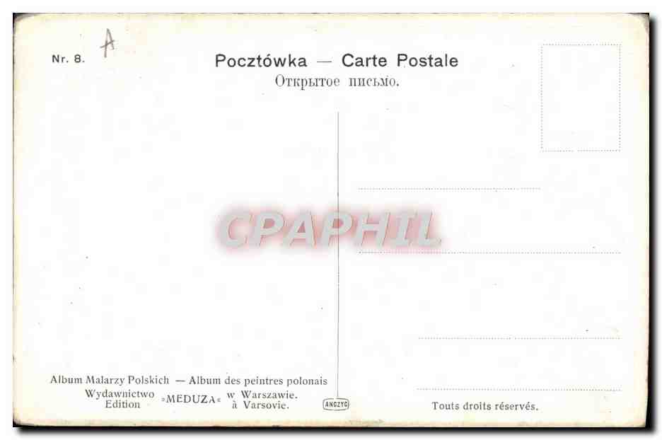 La princesse royale de cristal magique — K. Stabrowski pinx. — Album des peintres polonais, édition MEDUZA, Varsovie. — Reverso