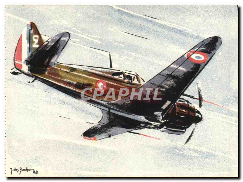 CPA Avion Aviation SNCASO 152 Chasse et assaut