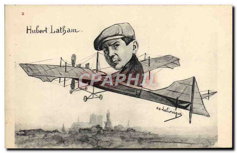 CPA Avion Aviation Latham de Labiringue