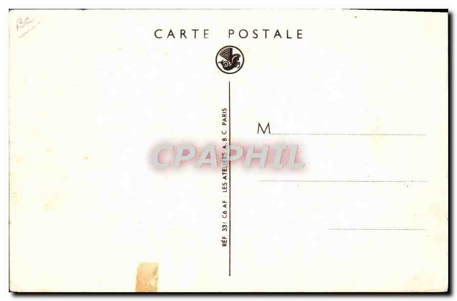CPA Avion Aviation Air France Hydravion quadrimoteur Liore et Olivier 242 Reseau Mediterraneen  — Back