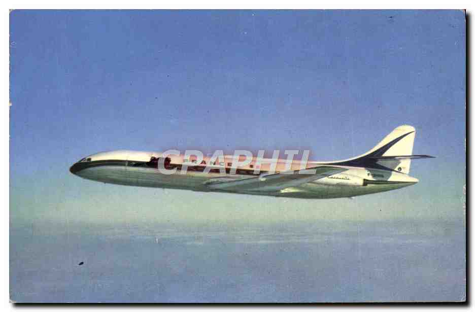 CPA Avion Aviation Air France Caravelle