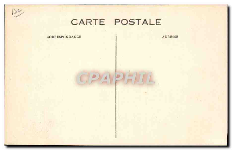 CPA Avion Aviation Aerodrome du Bourget 1er avion restaurant Le Capitaine Ferber  — Back