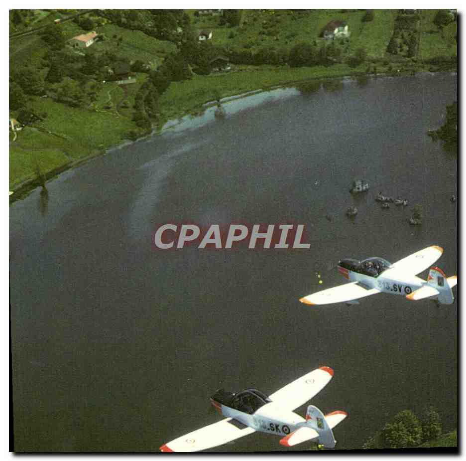 CPA Avion Aviation Cap 10 de l'ecole de formation initiale du personnel navigant Jean Pierre Dixmier SIRPA