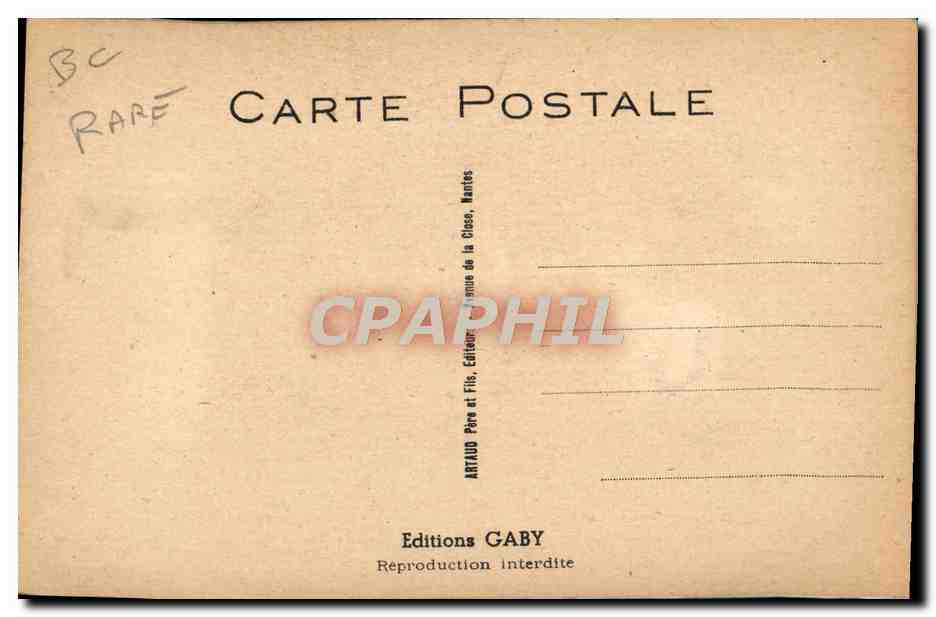 CARTE SYSTEME Soucoupe Volante TOULON Aviation Espace OVNI — Rückseite