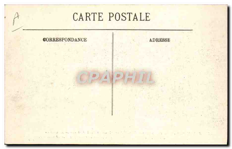CPA Berck Plage Vue prise par cerfs volants Gomes et Cie au dessus de l'Hotel de France et rue du Calvaire  — Rückseite