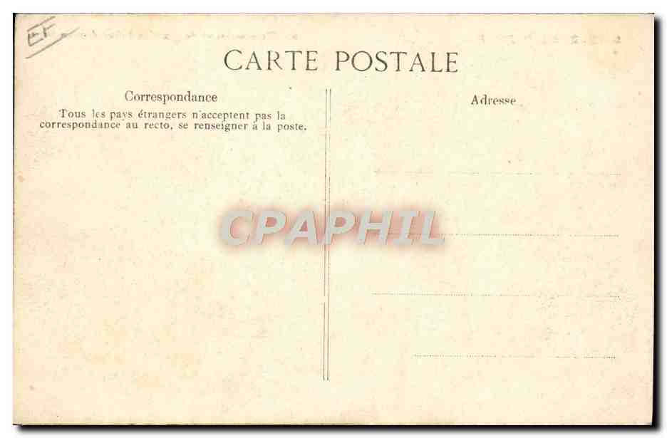 CPA Dirigeable Sapeurs aerostiers Transvasement du gaz d'un ballon dans un autre Zeppelin TOP — Rückseite