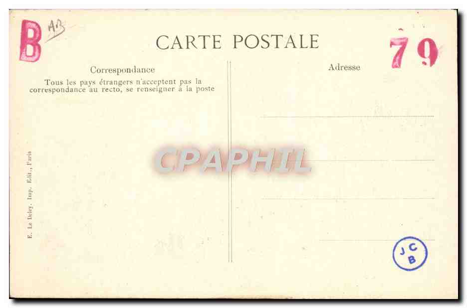 Catastrophe du "Liberté" — Le renflouement — Rade de Toulon — E. Le Baby, Imp. Édit., Paris — Verso