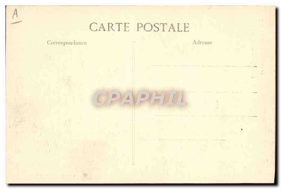 CPA Bateau Guerre Embarquement des boeufs  — Verso
