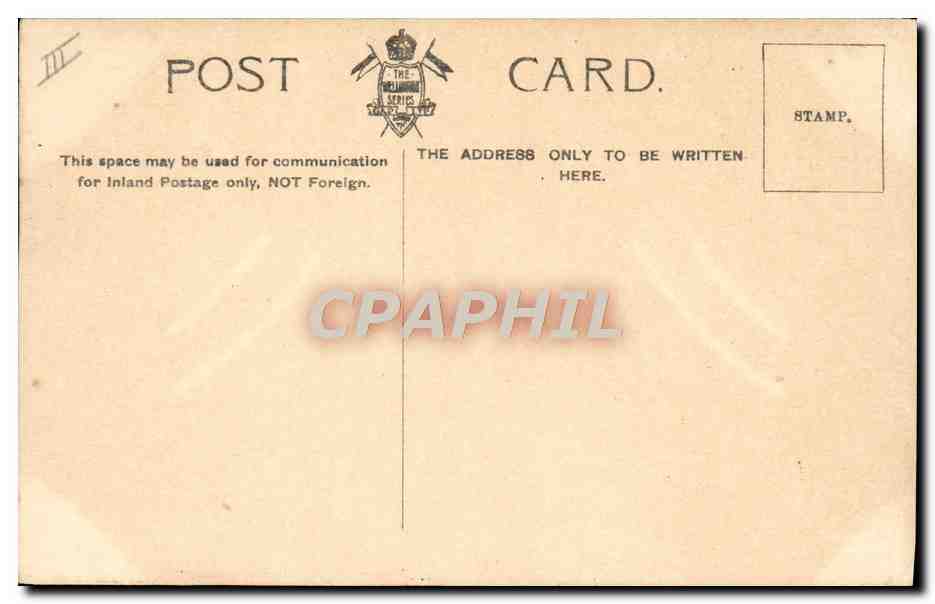 CPA Bateau Guerre Channel Fleet Taking in coal — Verso