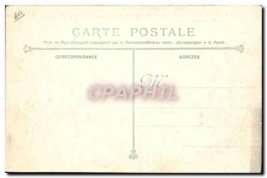 Le Cuirassé IÉNA explosant dans le Bassin de Missiessy Toulon — éditeur L'Élotypie Marins Bar, n°220 — Verso