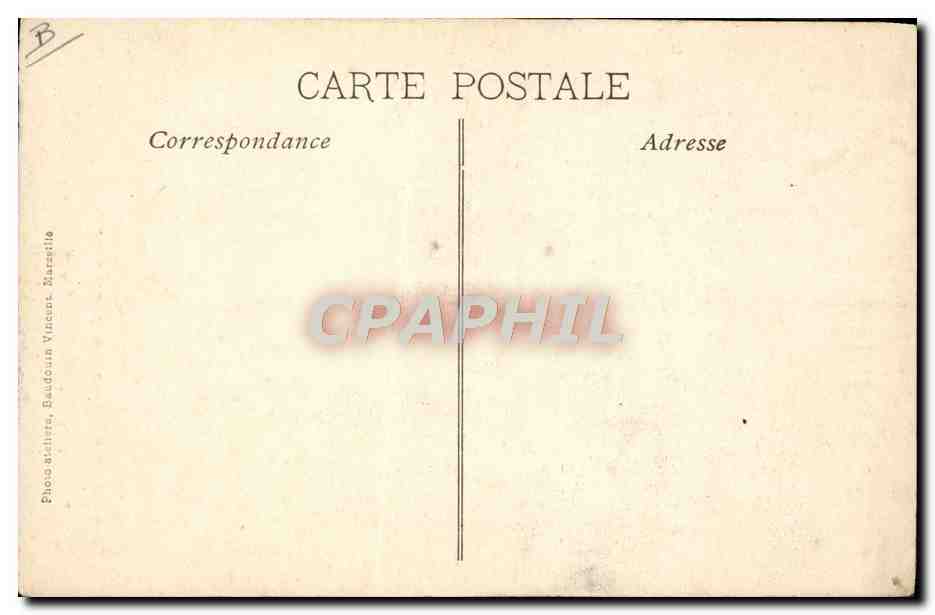 La Catastrophe du Léna — M. Thomson sur les Lieux du Sinistre — Photo activite, Baudouin Vincent, Marseille — Verso