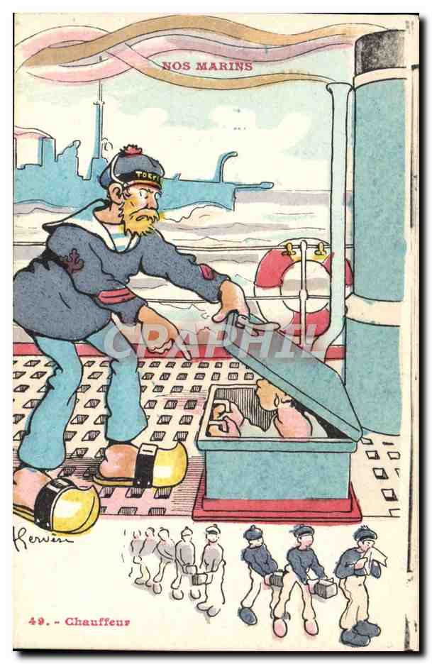 Unsere Matrosen — Fahrer — Verlag Kerwin, Nr. 49