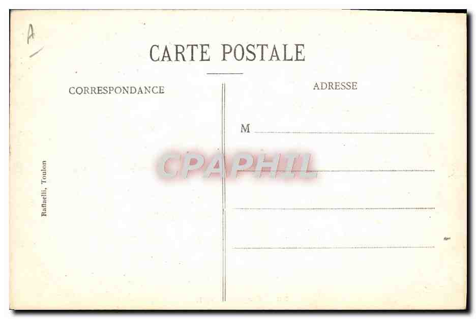 Nos Marins — Flagrant Délit — éditeur Radnelli, Toulon, n°38 — Verso