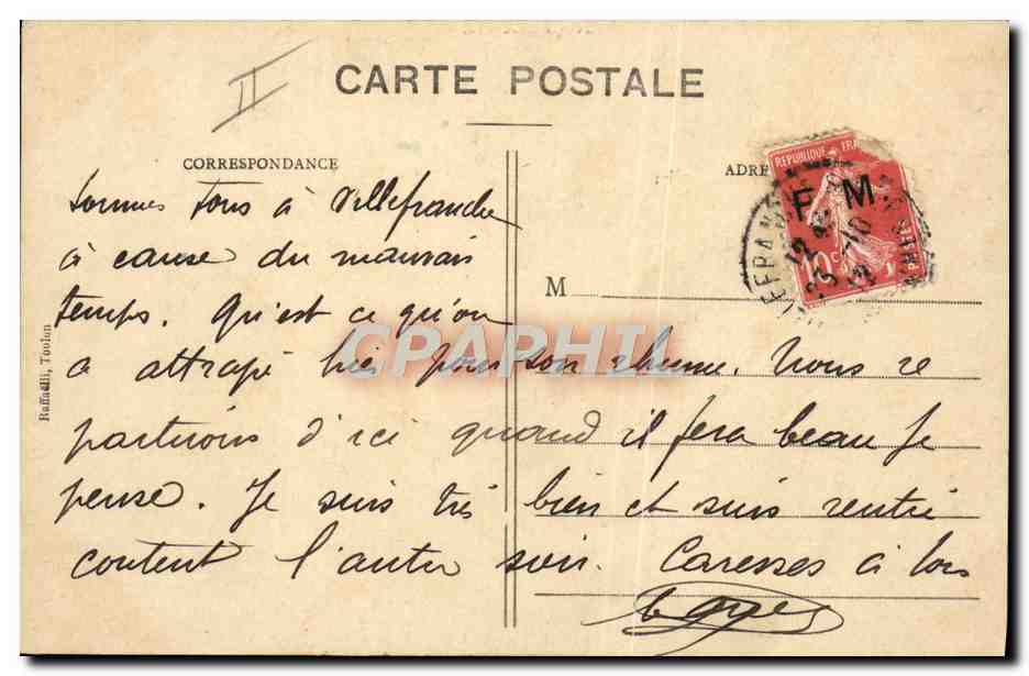 I Nostri Marinai — Flagrant Délit — H. Gervière, n°38 — Verso