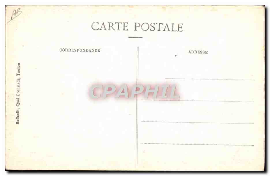 La Vigie — Série de Guerre — I. Renwière, n°64 — Verso