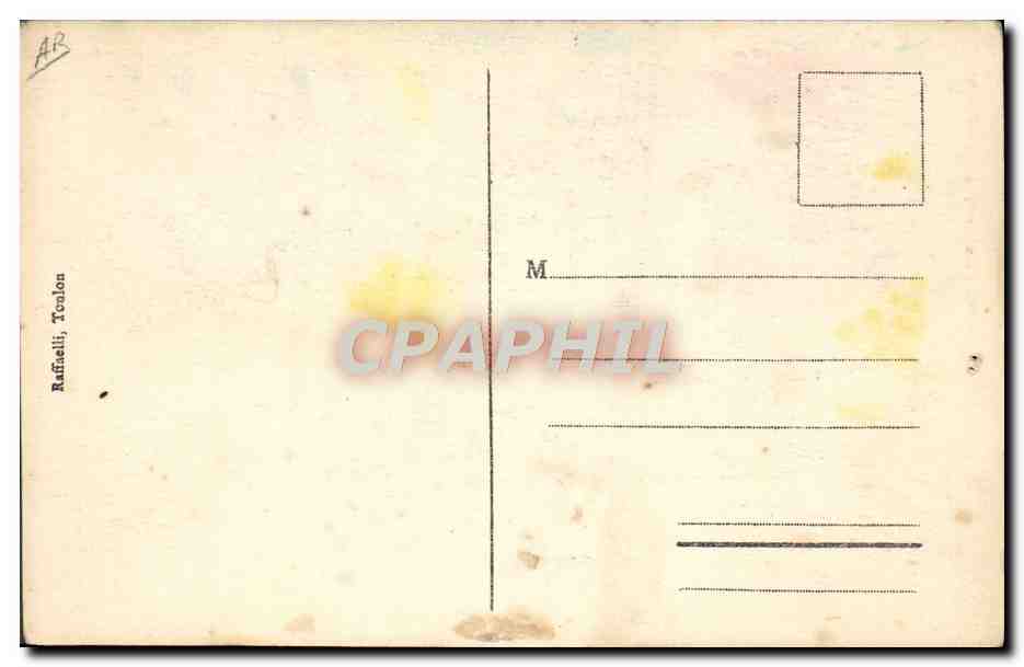Le Nostre Marine (Serie di Guerra) — L'Attacco aereo — H. Berwée, n°69 — Verso