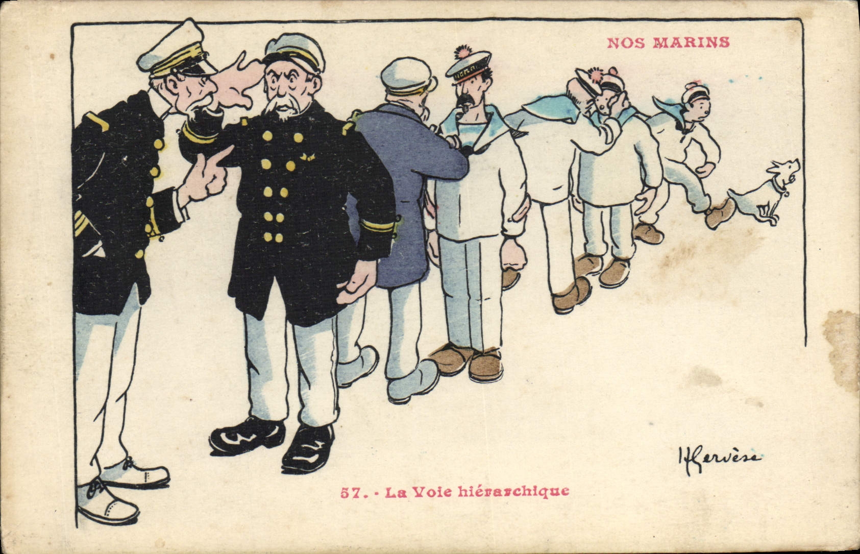 Onze Zeelieden — De Hiërarchische Weg — Hervèse, n°57