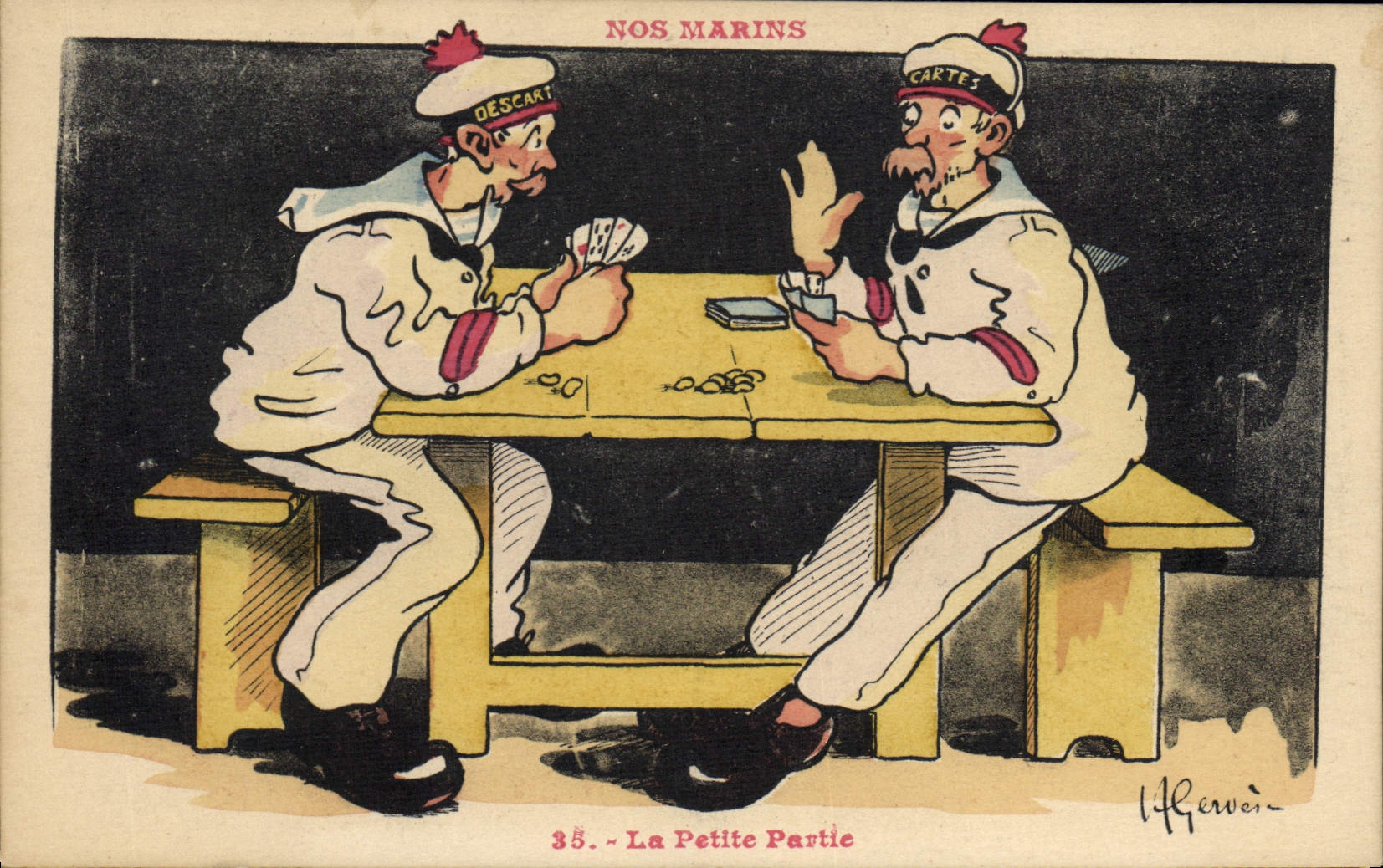 Nos Marins — La Petite Partie — I. Herwein, n°35