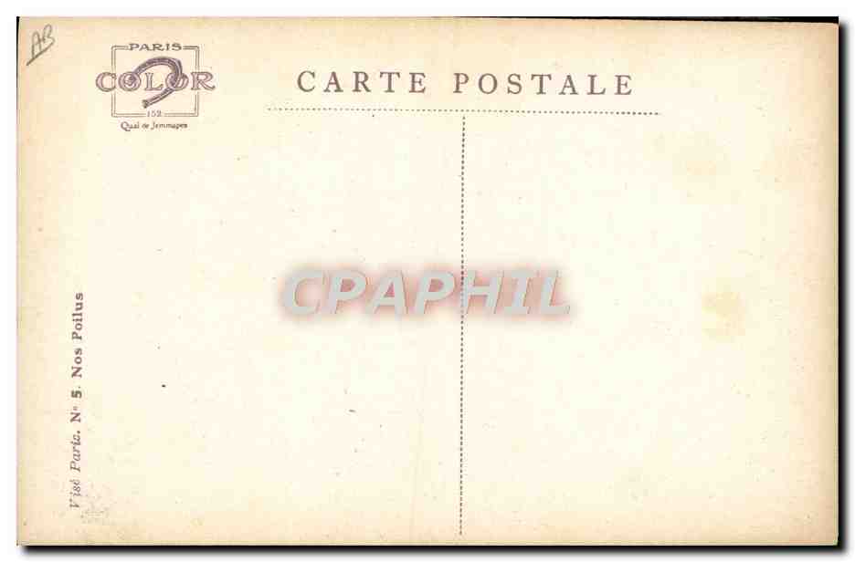 Soldat français — caricature — Dupont, Paris Color, N° 5 — Reverso