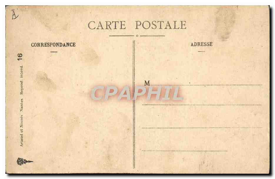CPA Marins La marine francaise Ecole de nage — Verso