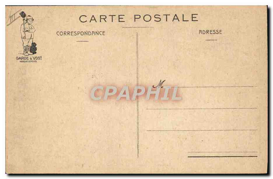 CPA Marins Les lettres  — Verso