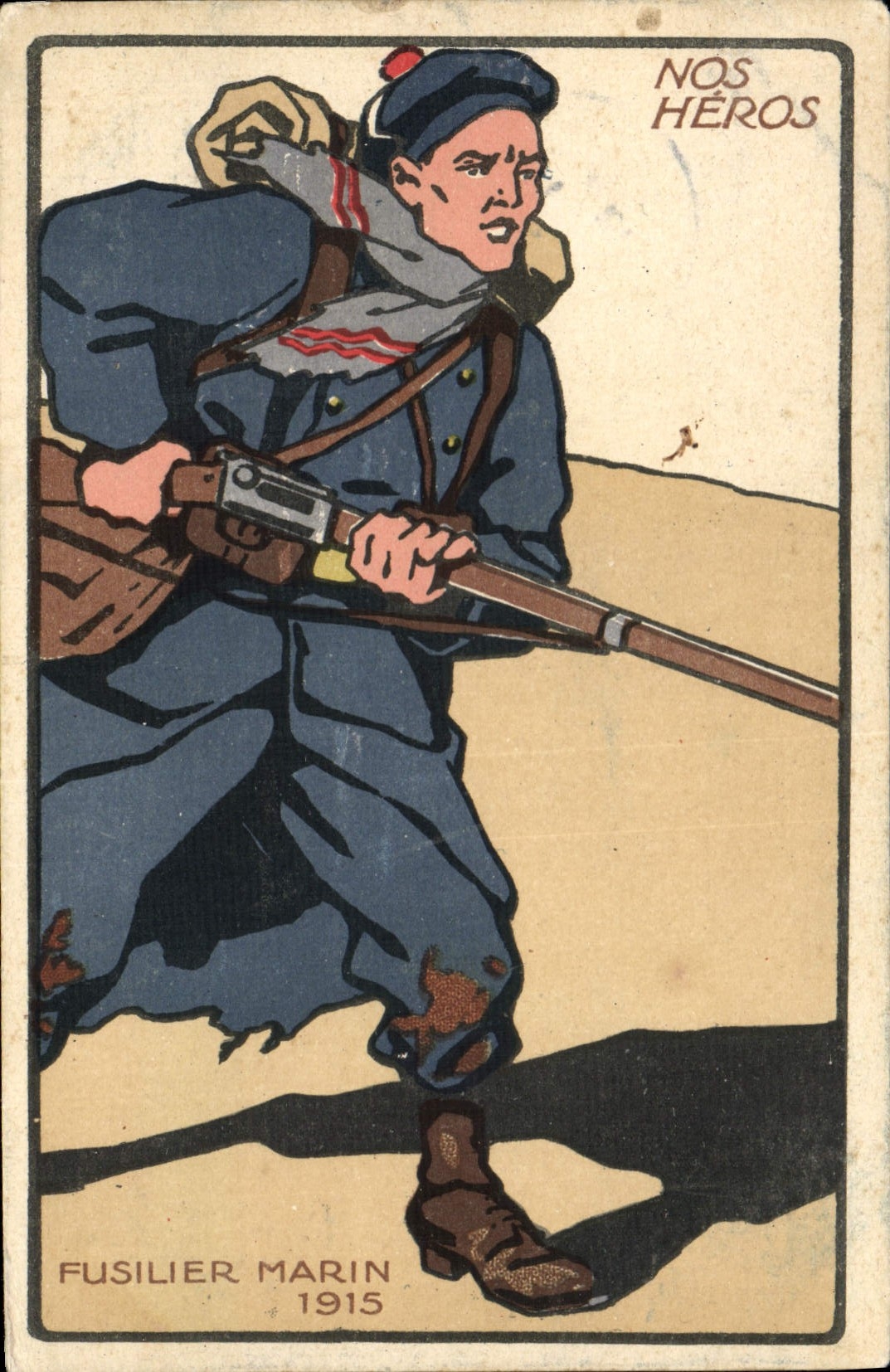 Fusilero Marítimo — 1915 — Ediciones SID, París, N° 6.I.1915
