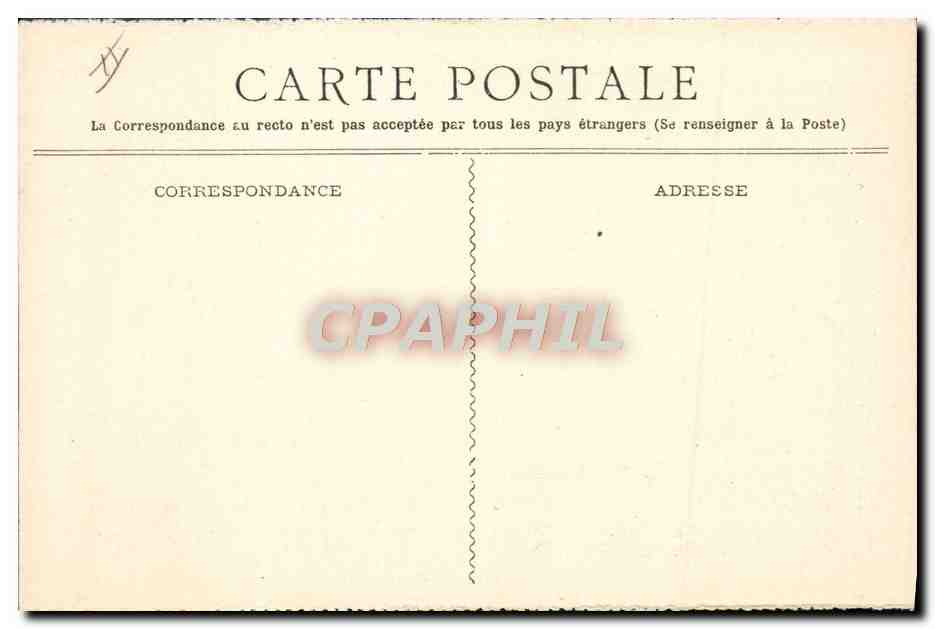 CPA Train Chemin de fer d'Orleans Rocamadour Montavlent  — Rückseite