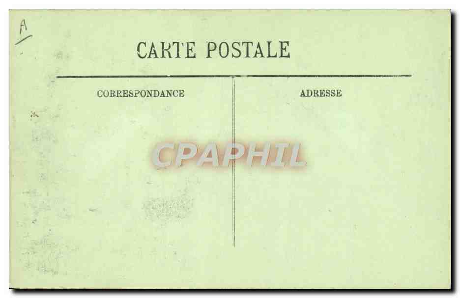 CPA Tramway Dijon La rue de la Liberte Pharmacie Bruant  — Verso
