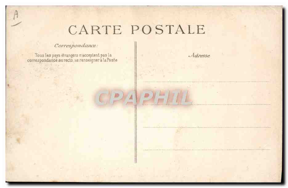 CPA Avion Aviation militaire aux grande manoeuvres de Picardie Le sapeur Latham sur son Antoinette — Verso