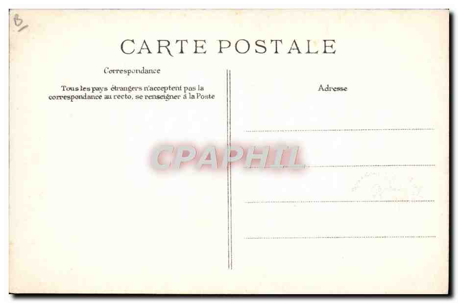 CPA Avion Aviation Legagneux sur biplan H Farman — Rückseite
