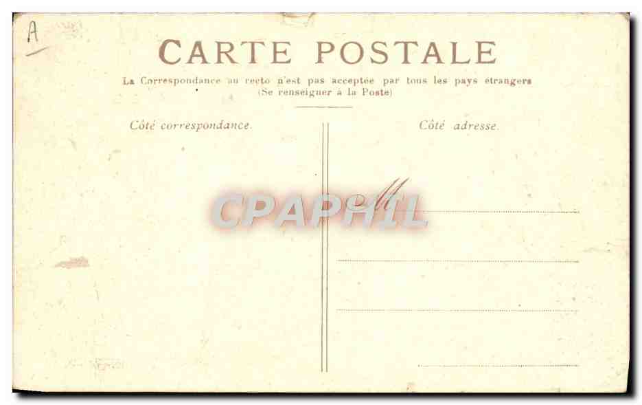 CPA Avion Aviation Biplan Curtiss HP Reims prix Gordon Bennett  — Back