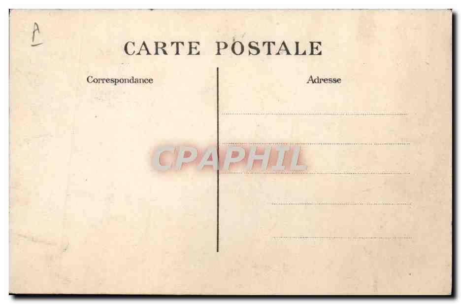 CPA Avion Aviation Grande semaine d'aviation de Marseille Jules Vedrines sur monoplan Morane Borel  — Verso