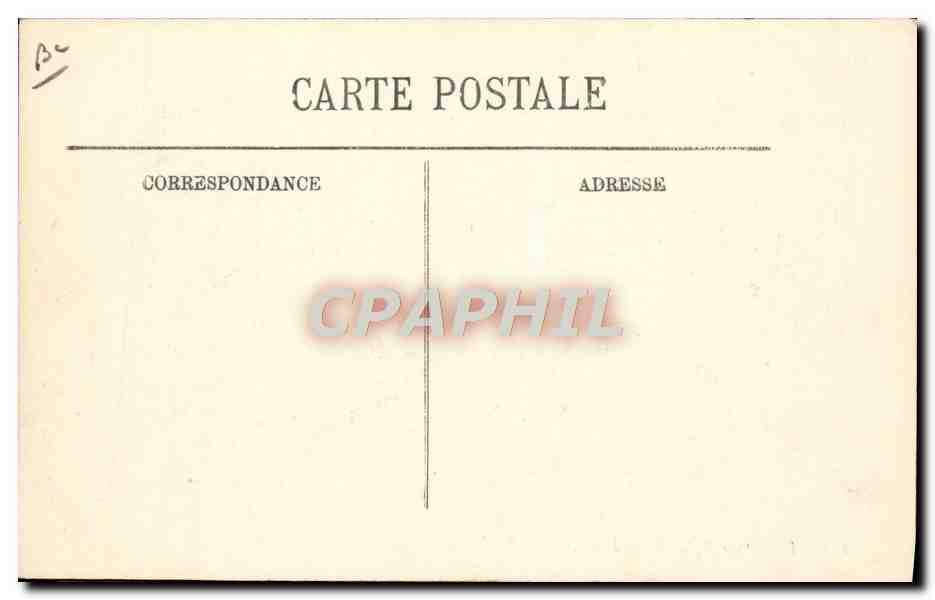 CPA Avion Aviation Bathiat sur biplan Breguet  — Back