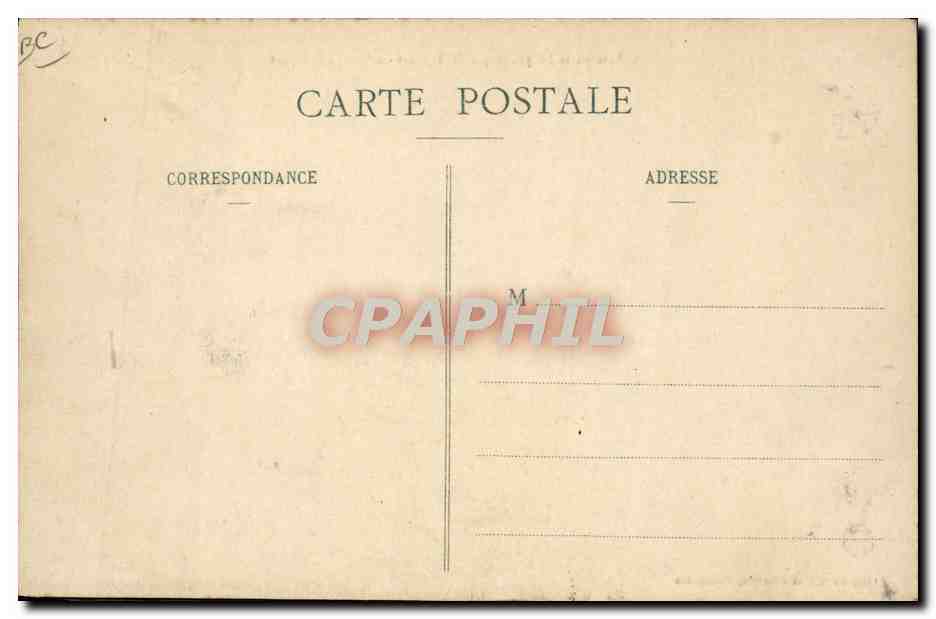 CPA Avion Aviation Antoinette IV pilote par Hubert Latham au depart  — Rückseite