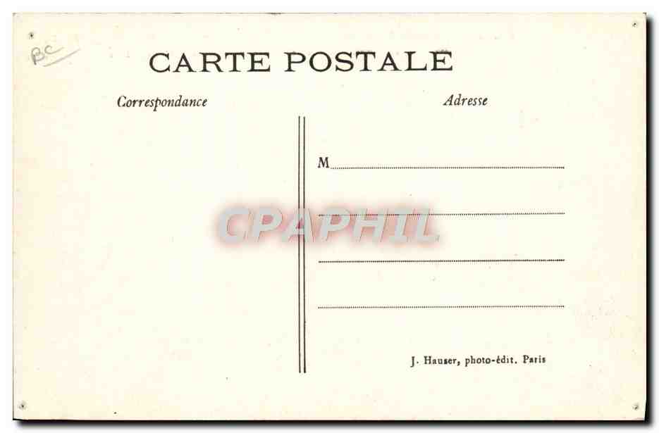 CPA Avion Aviation Aeroplane Delagrange en plein vol moteur Antoinette  — Back