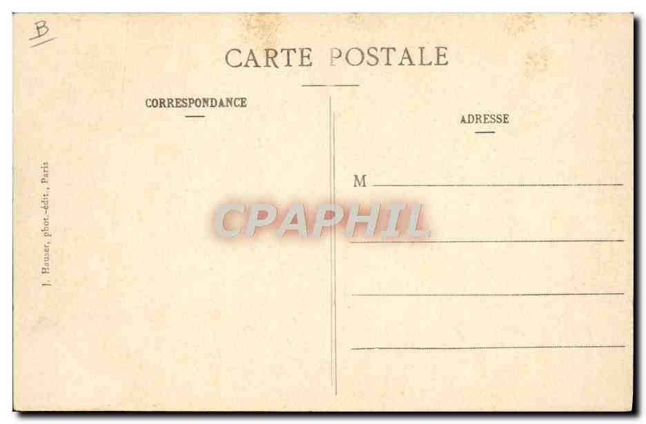 CPA Avion Aviation Monoplan Bleriot XIV Traversee de la Manche  — Rückseite