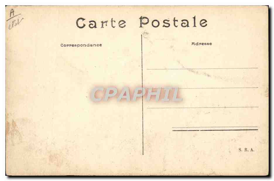 CPA Avion Aviation Delagrange vole sur biplan Voisin  — Rückseite