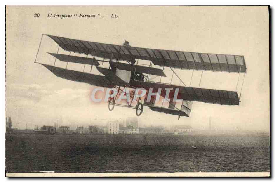 CPA Avion Aviation Aeroplane Farman