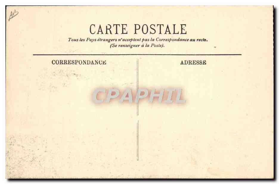 CPA Avion Aviation Aeroplane Farman — Verso