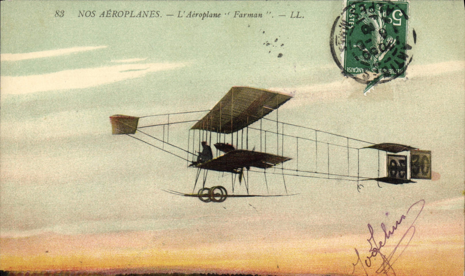 CPA Avion Aviation Aeroplane Farman