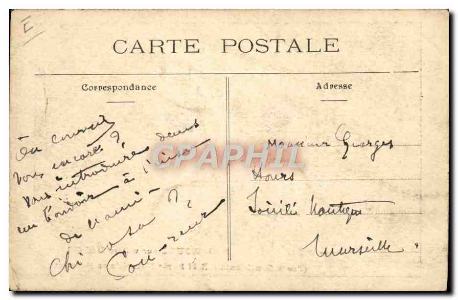 M. G. HOURS in einem LABOR Auto — (Continental Reifen) Paris-Marseille-Raid in 15 Stunden — Verleger nicht sichtbar — Rückseite