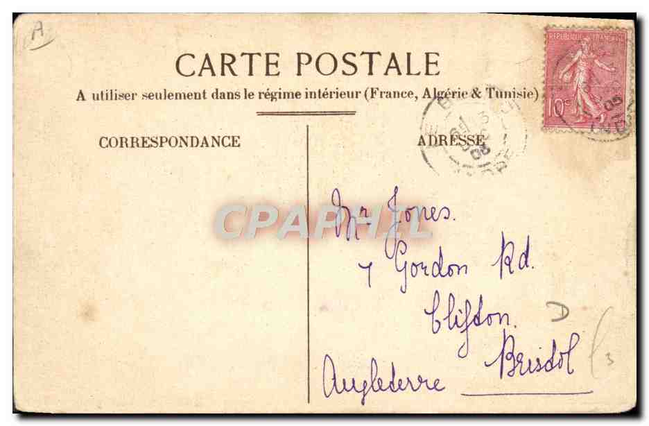 CPA Fantaisie Automobile Enfant Le depart — Reverso