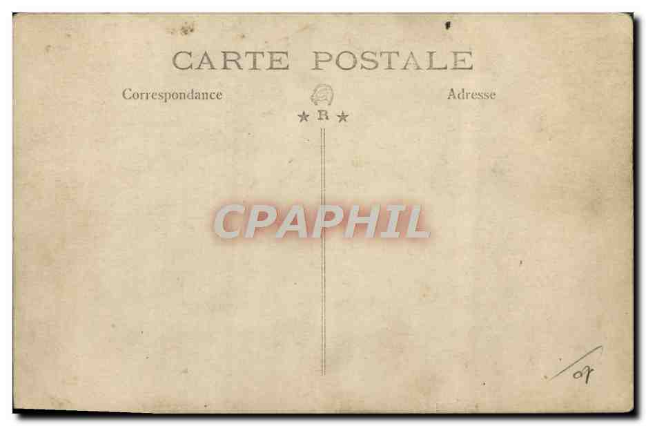 CARTE PHOTO Fantaisie Avion Aviation Femmes — Back