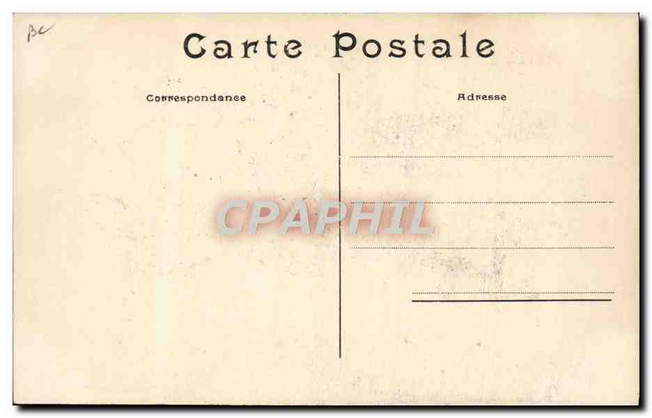CPA Fantaisie Avion Aviation Homme Paulhan  — Rückseite