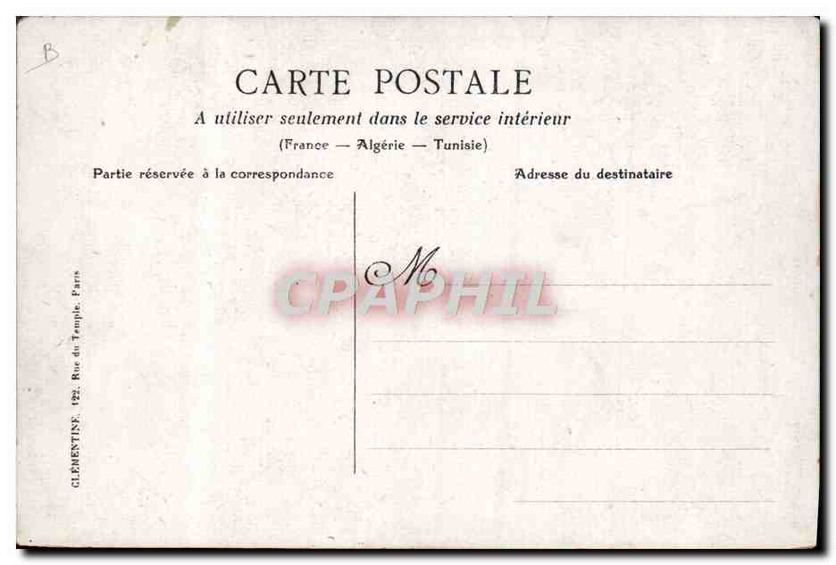 Monoplan Blériot — Védrines — Éditeur M. C. — Reverso